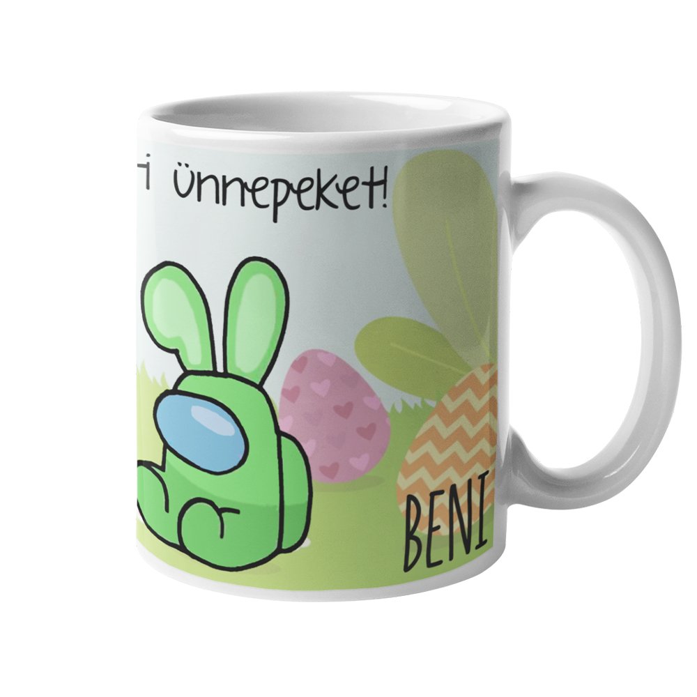 Among us Húsvéti bögre egyedi névvel 3 - Bogreguru