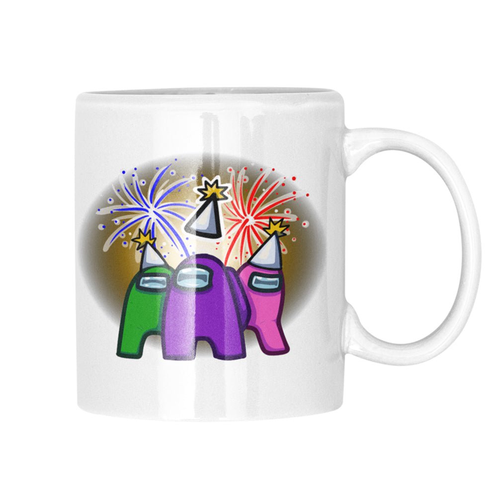 Among us szülinapi bögre egyedi felirattal 2 - Bogreguru