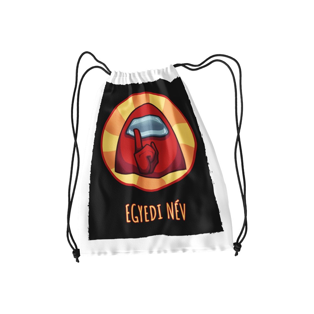 Among us tornazsák saját névvel 2 - Bogreguru