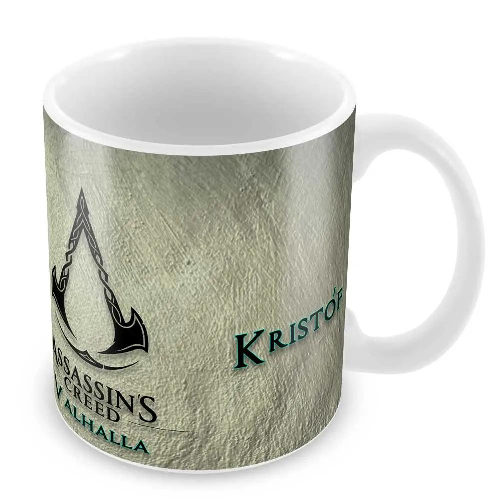 Assassin's creed Valhalla egyedi neves bögre - Bogreguru