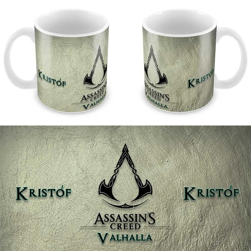 Assassin's creed Valhalla egyedi neves bögre - Bogreguru