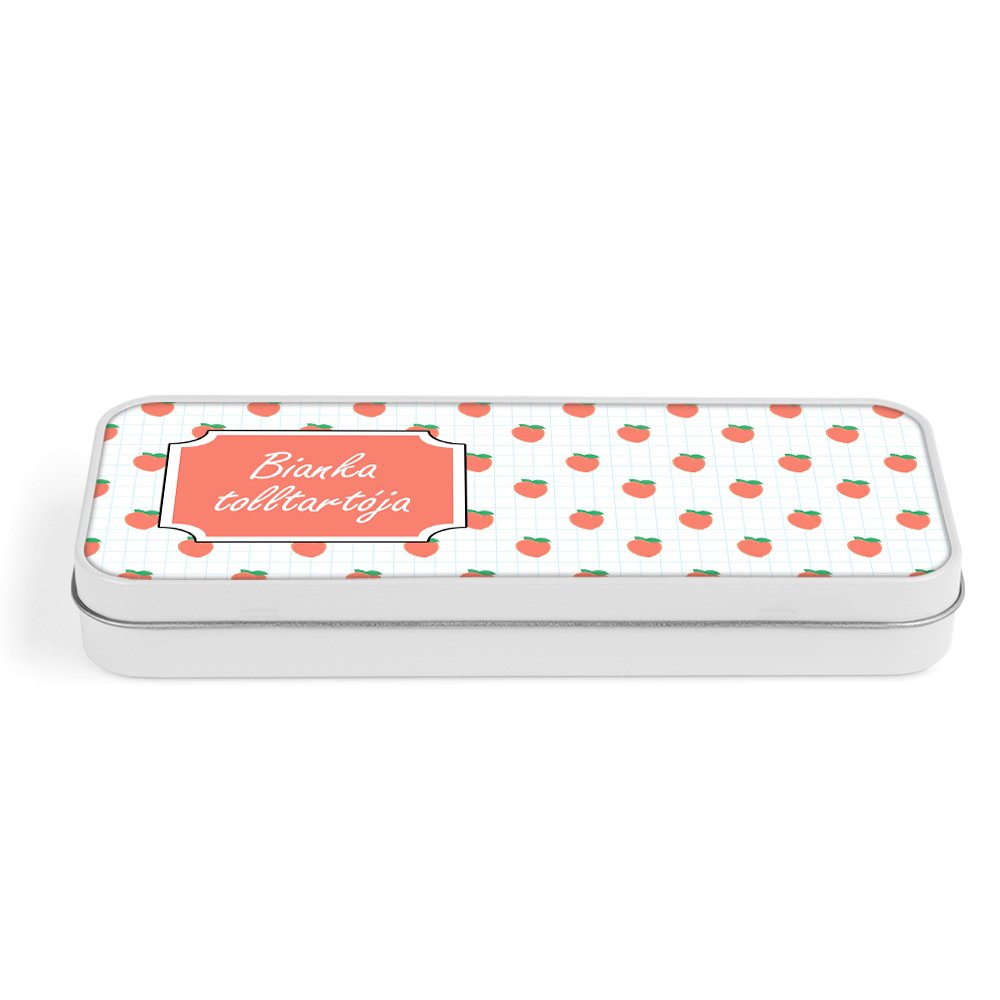 Barack mintás fém tolltartó - Bogreguru