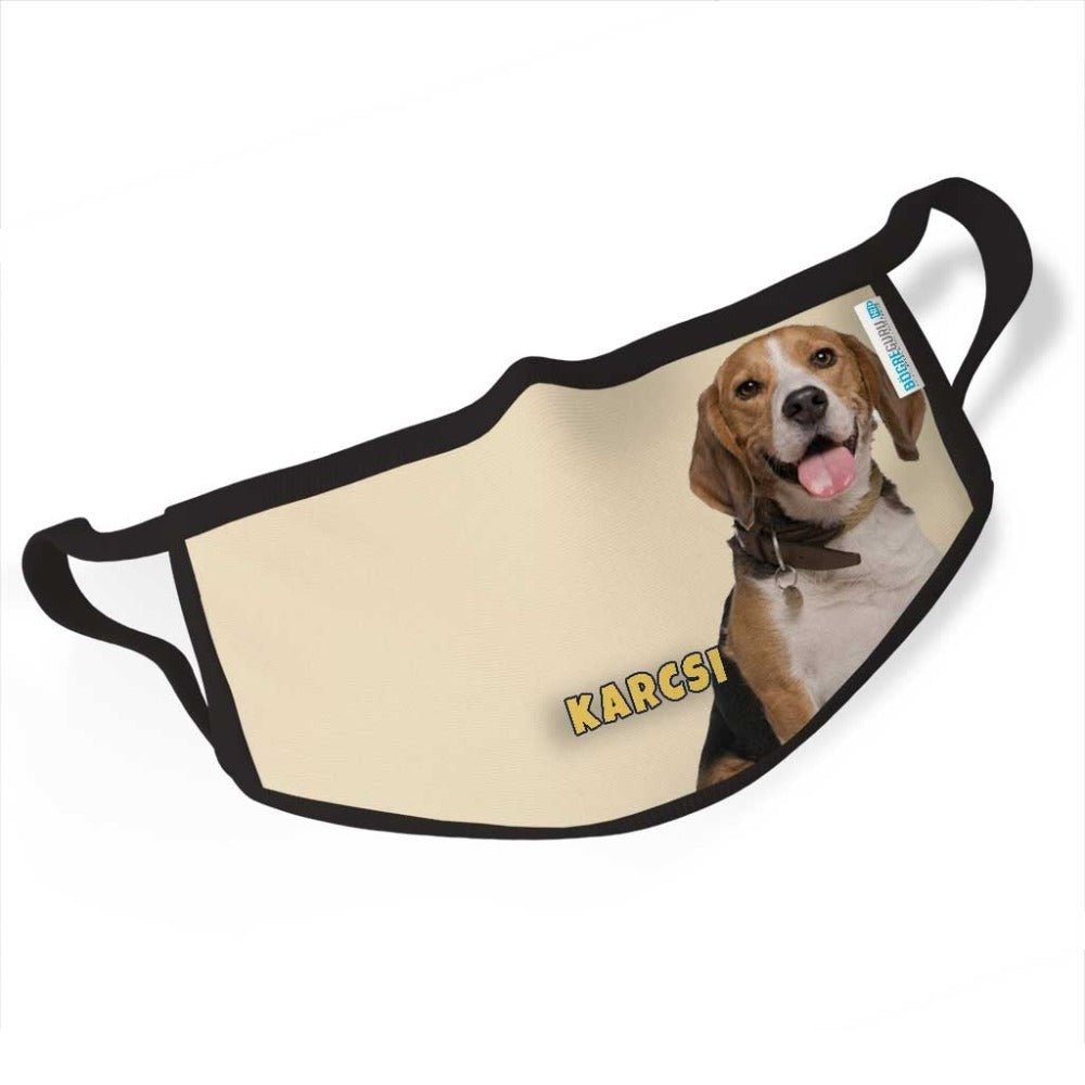 Beagle maszk egyedi neves - Bogreguru