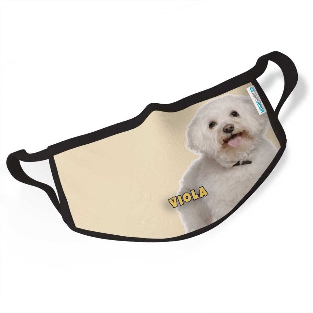 Bichon maszk egyedi neves - Bogreguru