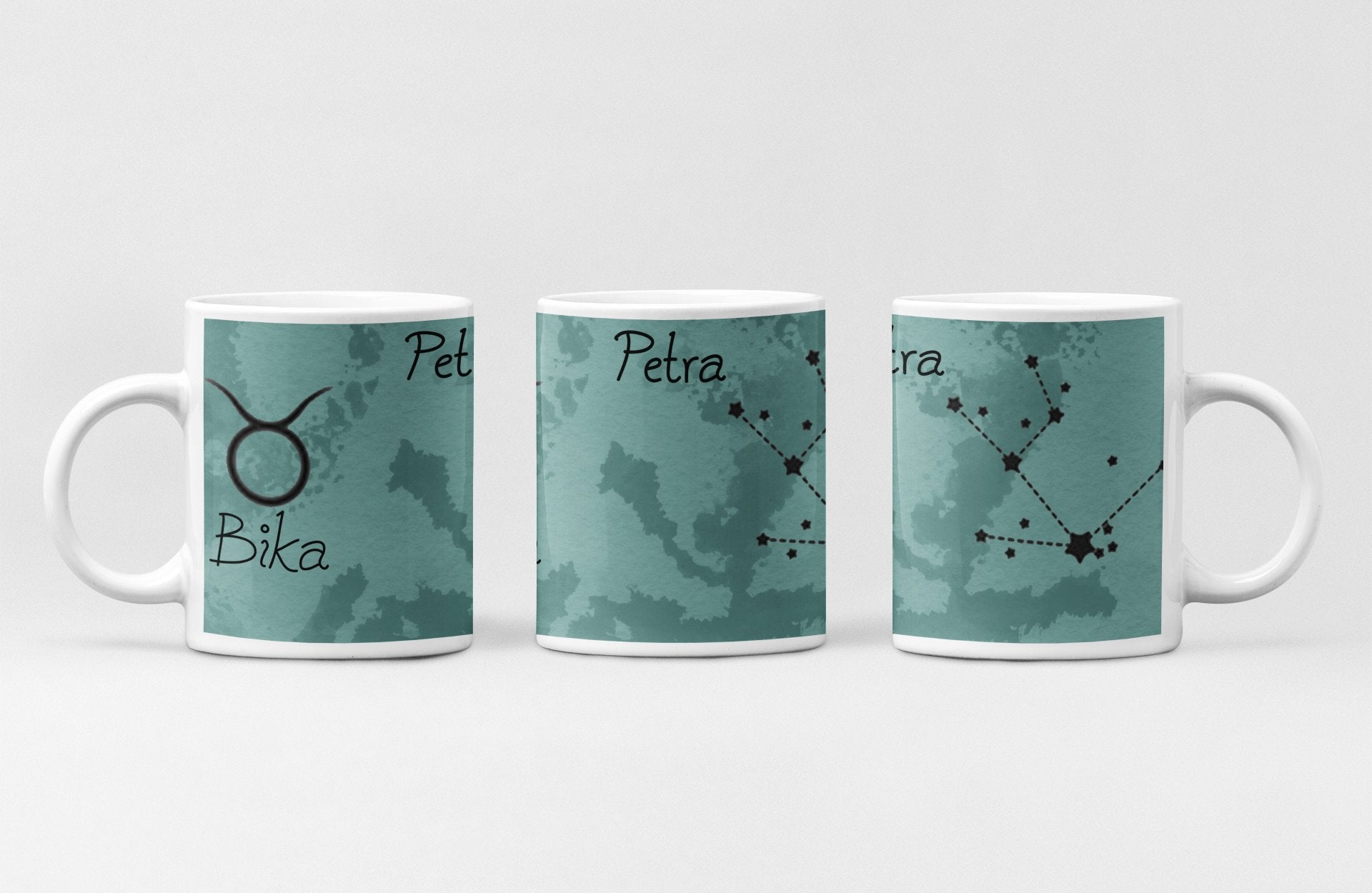 Bika horoszkóp egyedi neves bögre - Bogreguru