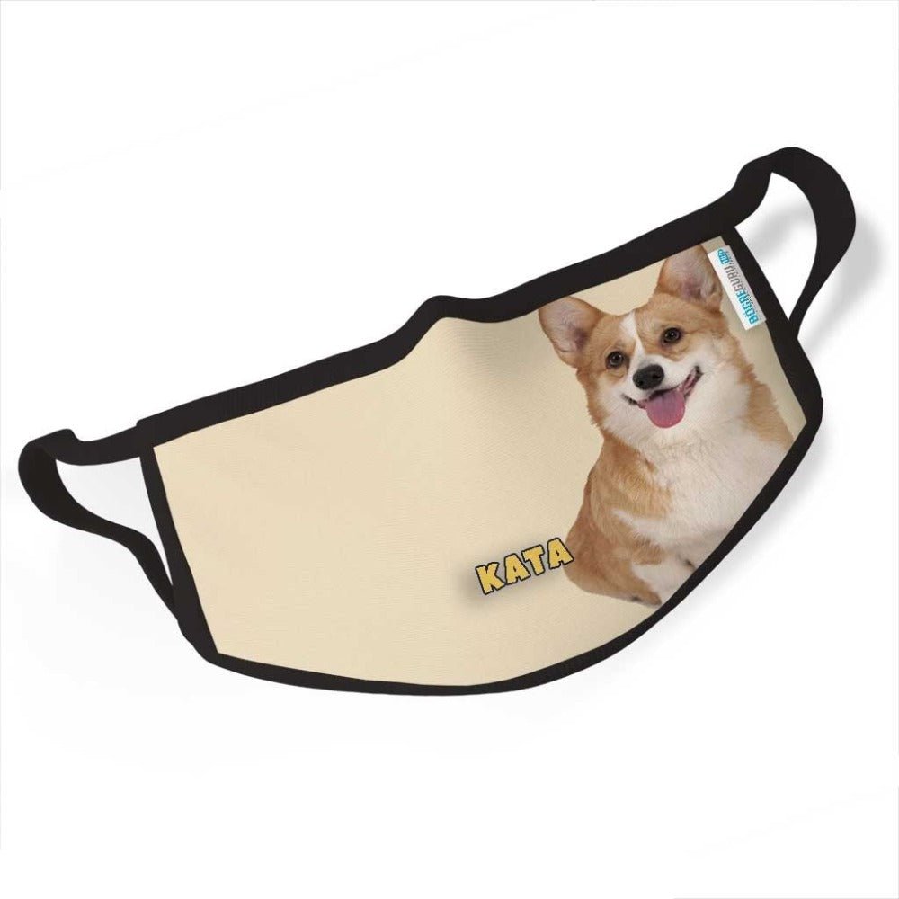 Corgi maszk egyedi neves - Bogreguru