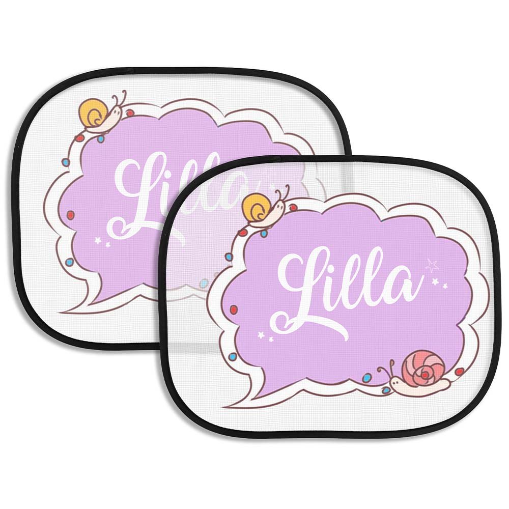 Csigás napellenző egyedi névvel - Bogreguru