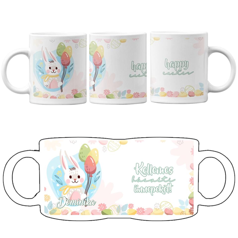 Egyedi feliratos húsvéti ajándék bögre 3 - Bogreguru