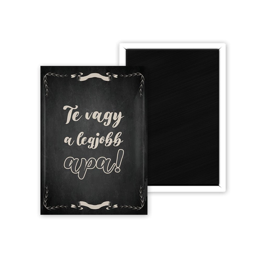 Egyedi feliratos hűtőmágnes 1 - Bogreguru