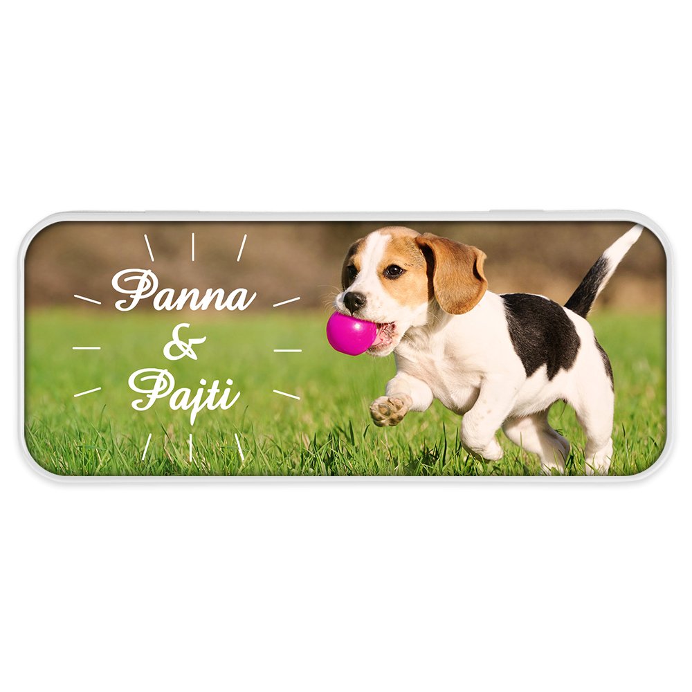 Egyedi fényképes fém tolltartó - Bogreguru