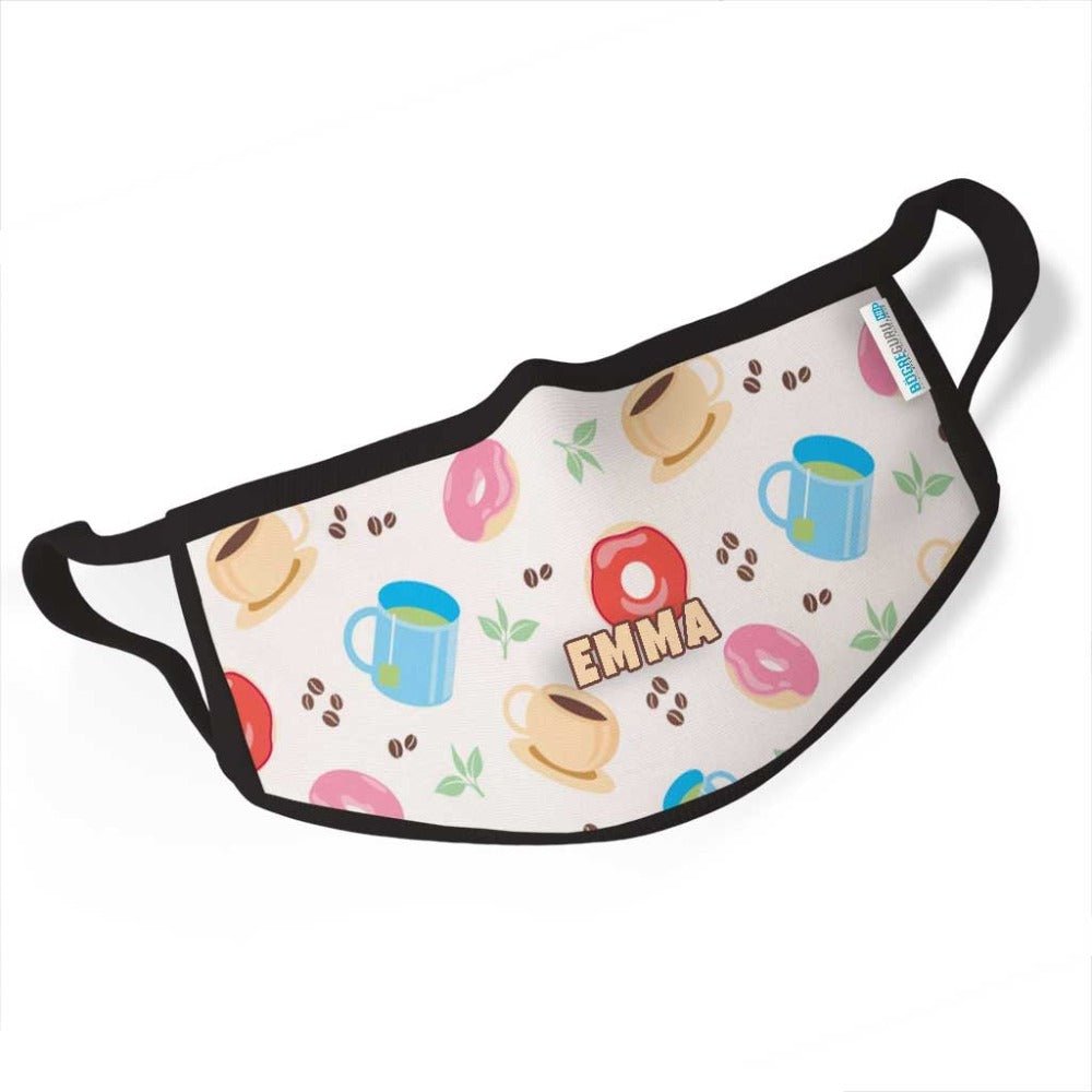 Fánkos maszk egyedi neves - Bogreguru