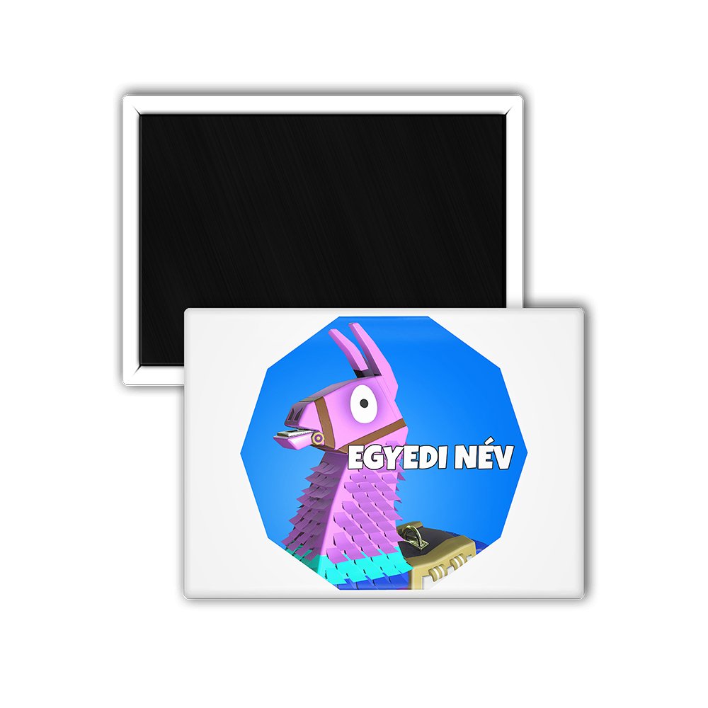 Fortnite láma hűtőmágnes - Bogreguru