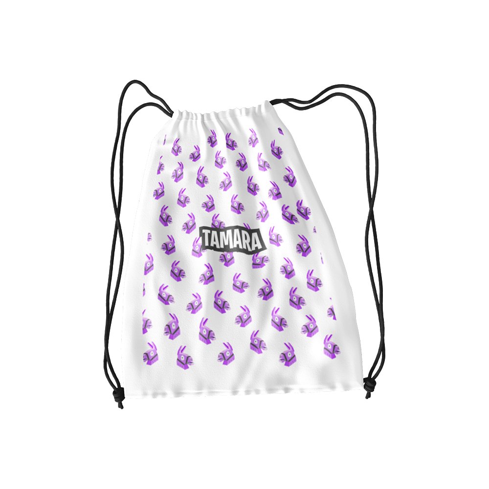 Fortnite lámás tornazsák saját névvel - Bogreguru