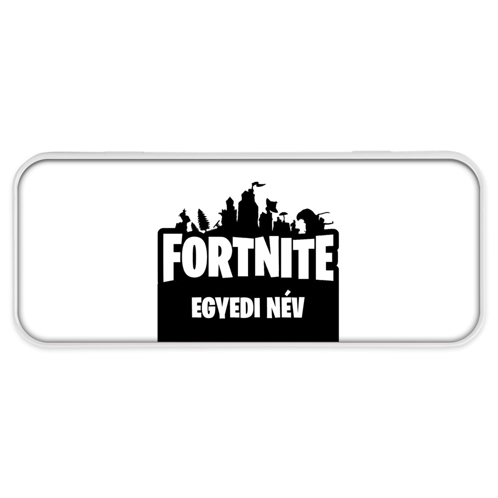 Fortnite mintás fém tolltartó egyedi neves 3 - Bogreguru