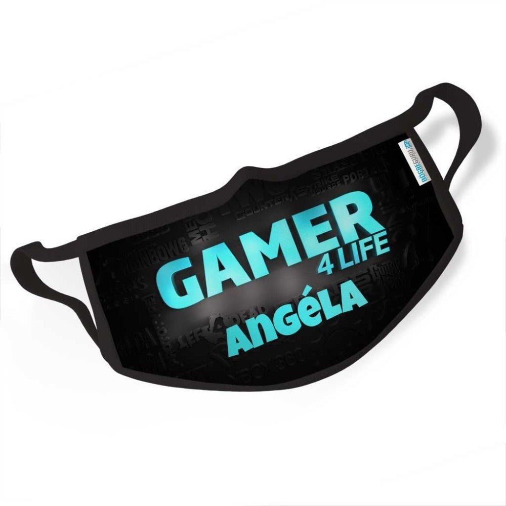 Gamer maszk egyedi névvel - Bogreguru
