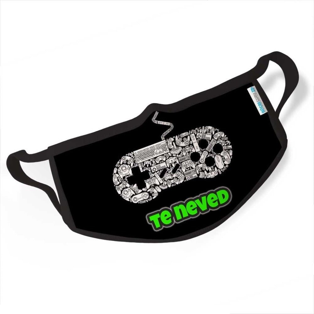 Gamer maszk névvel - Bogreguru