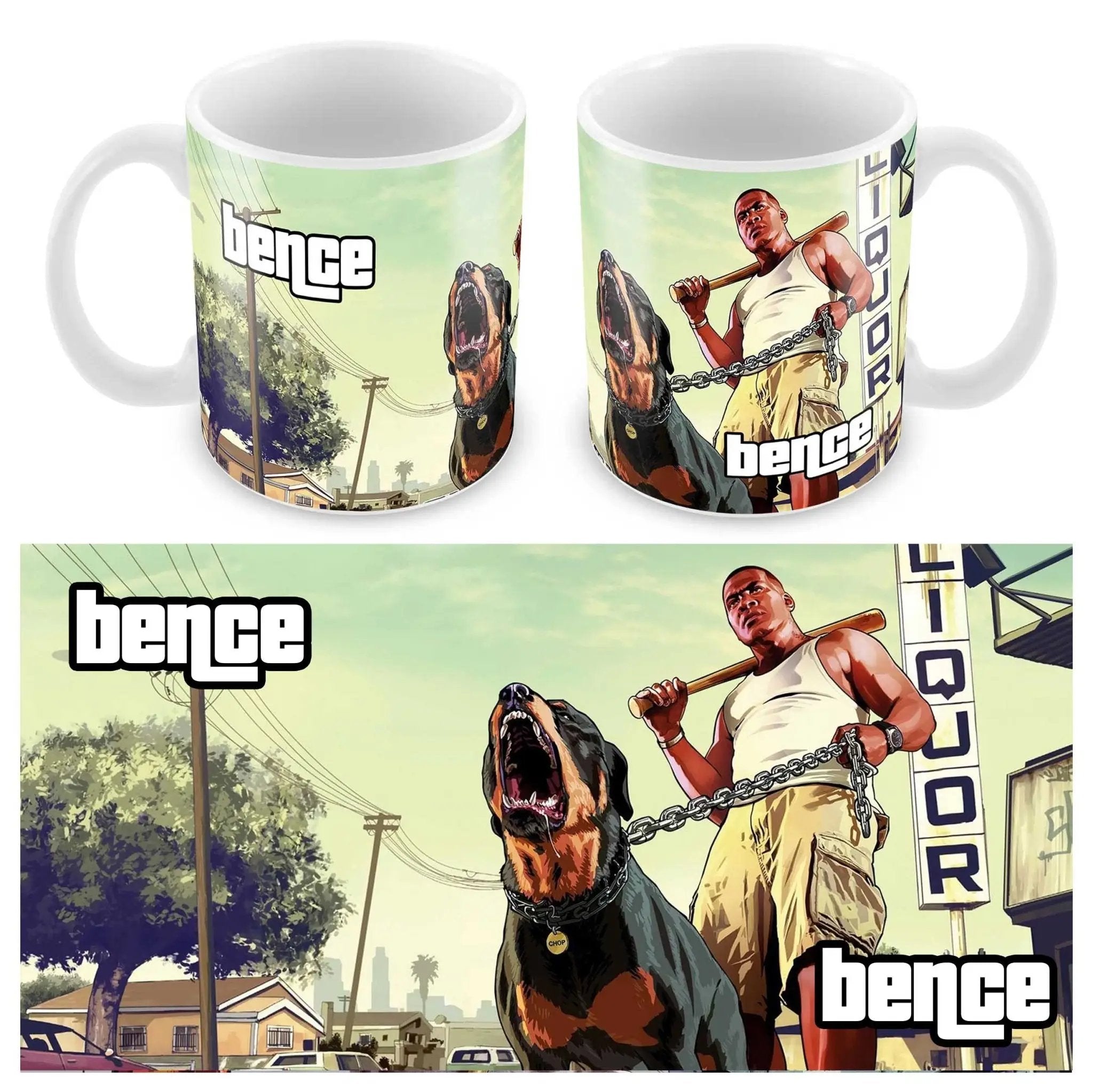 GTA 5 Franklin Bögre egyedi névvel - Bogreguru