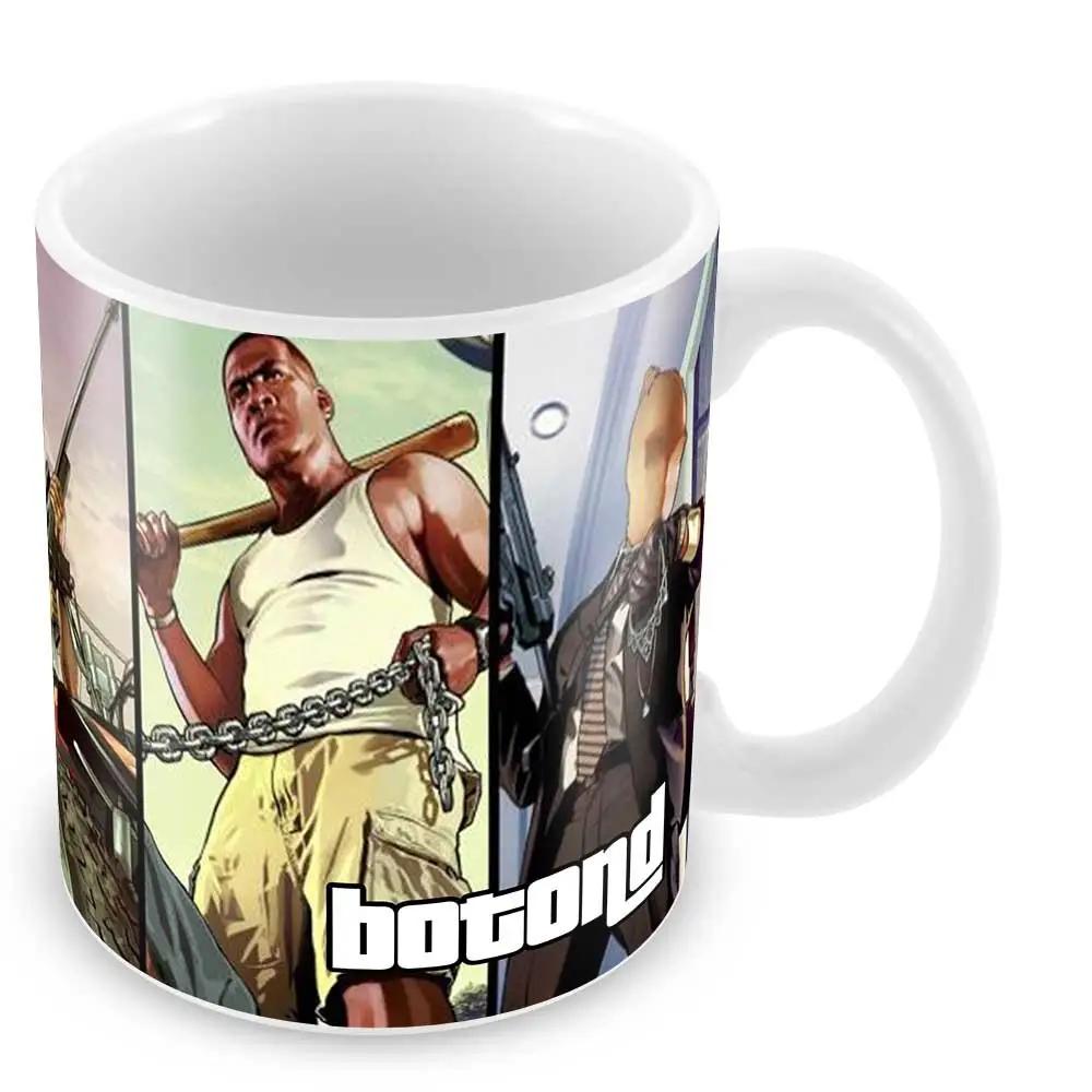 GTA 5 Team 1 Bögre egyedi névvel - Bogreguru