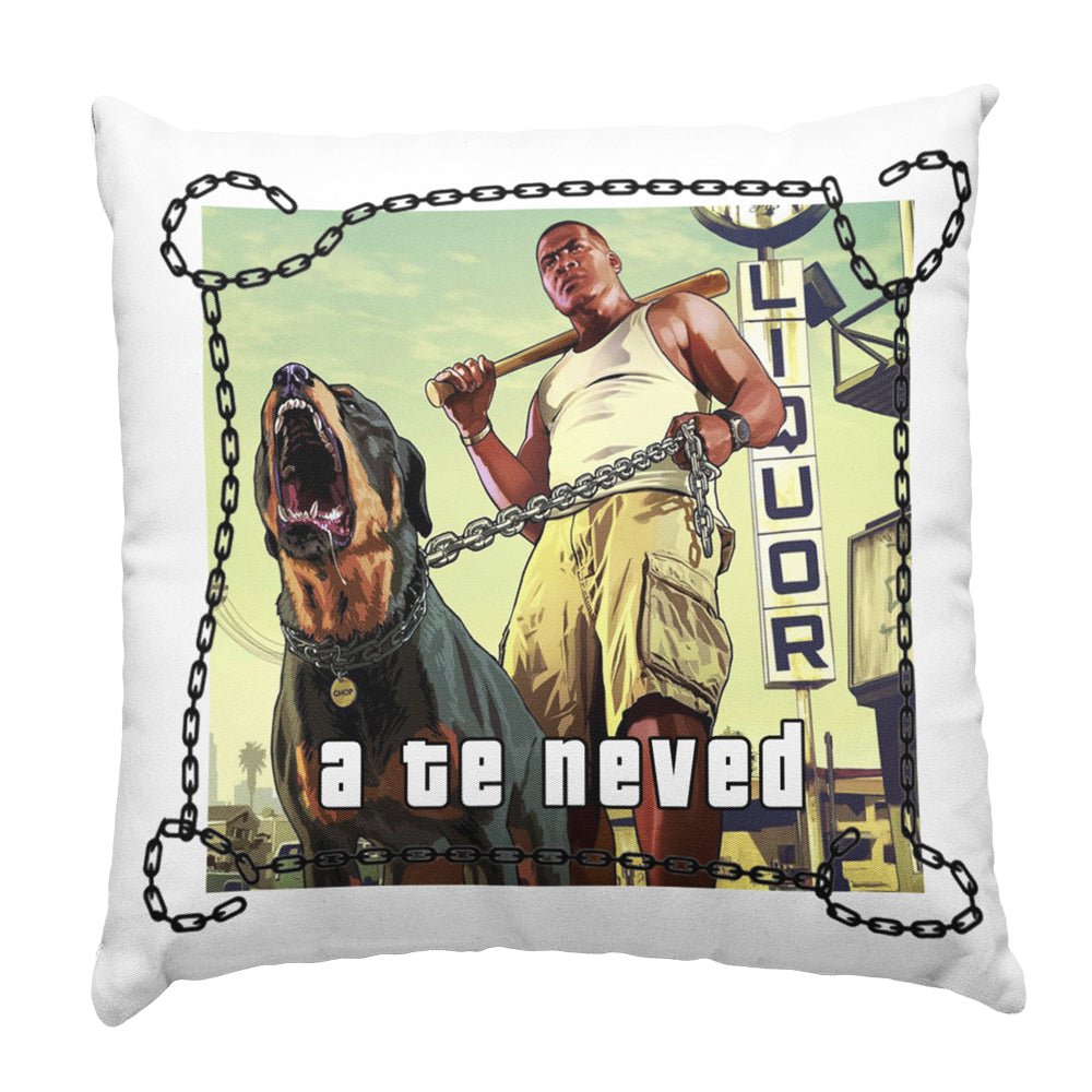 GTA párna egyedi névvel - Bogreguru