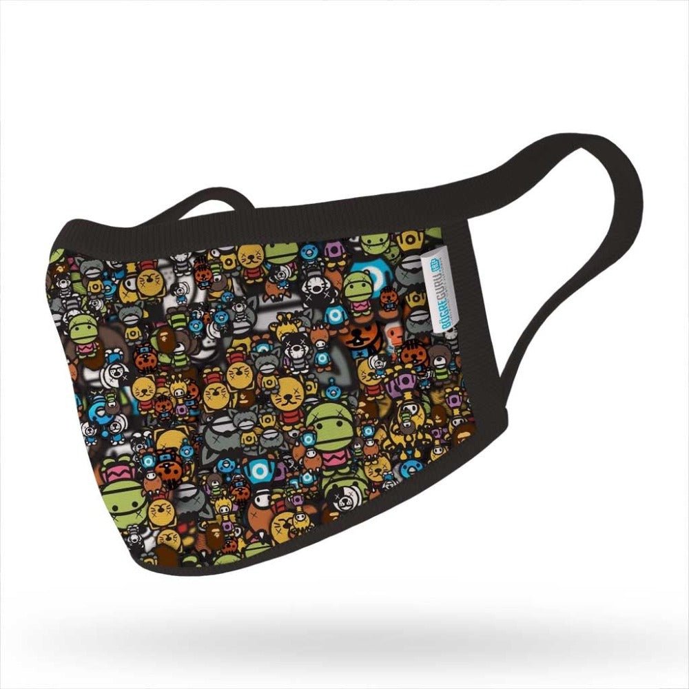 Gyerek mintás maszk - Bogreguru