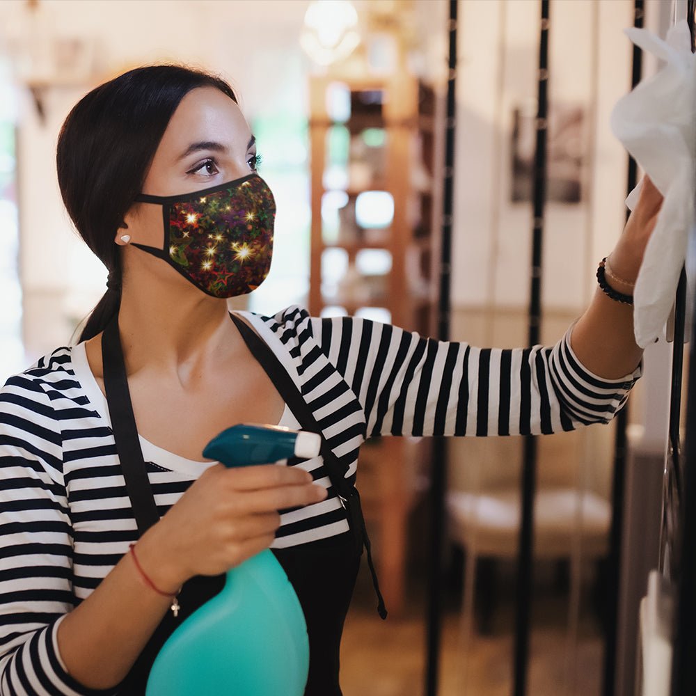 Karácsonyi maszk egyedi felirattal 3 - Bogreguru