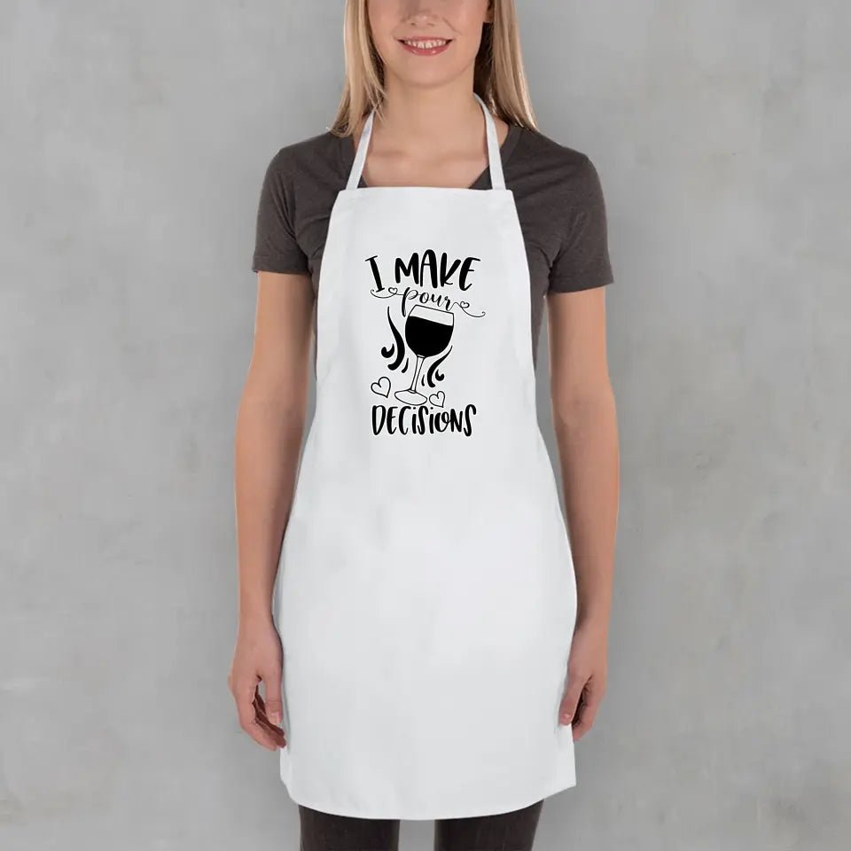 Kötény vicces boros mintával - Bogreguru