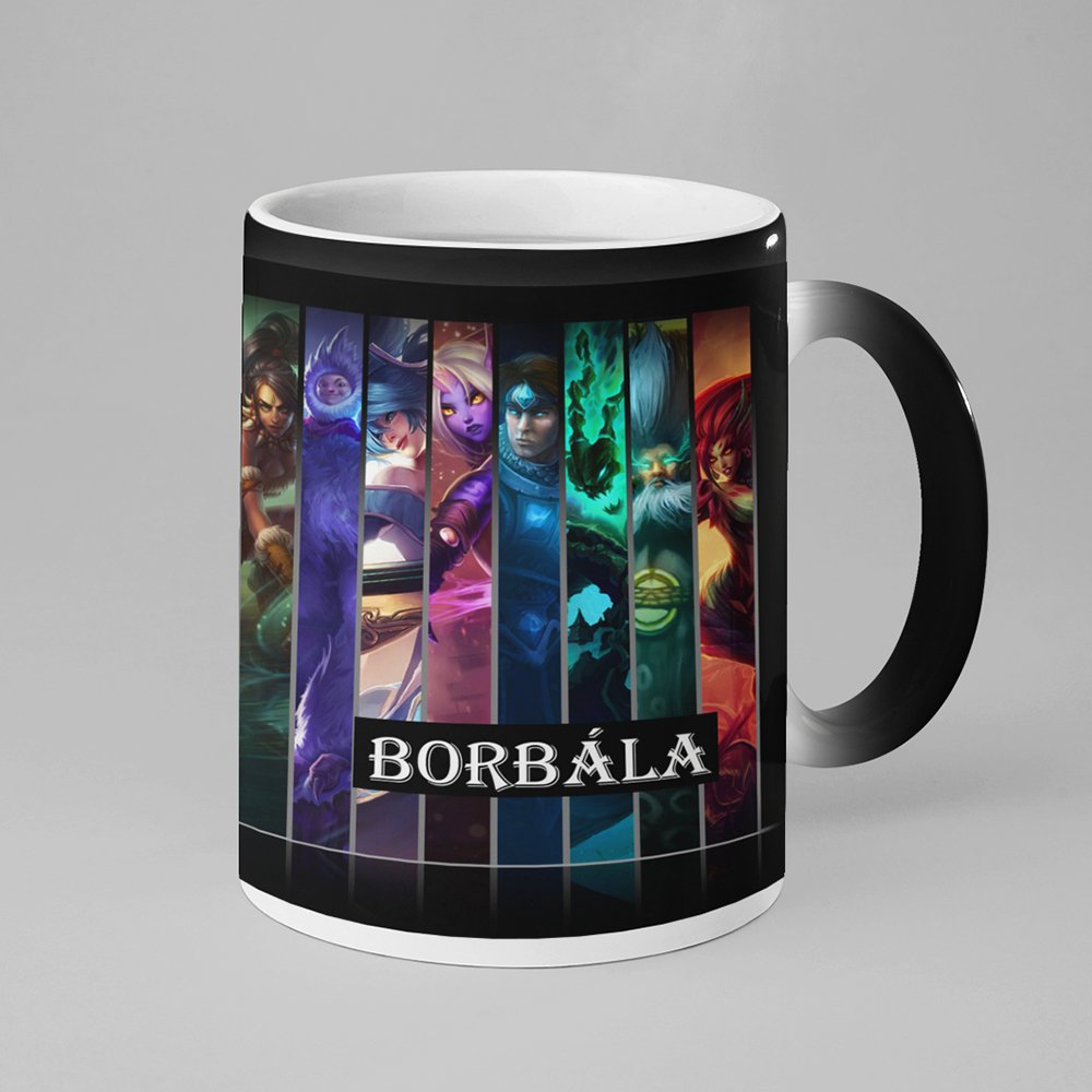 League of legends bögre egyedi névvel - Bogreguru