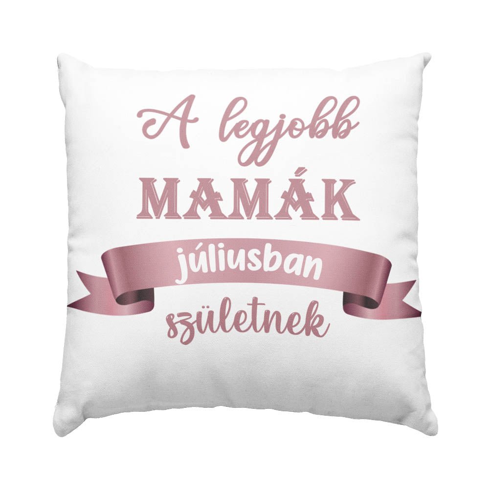 Legjobb anya születésnapi párna - Bogreguru