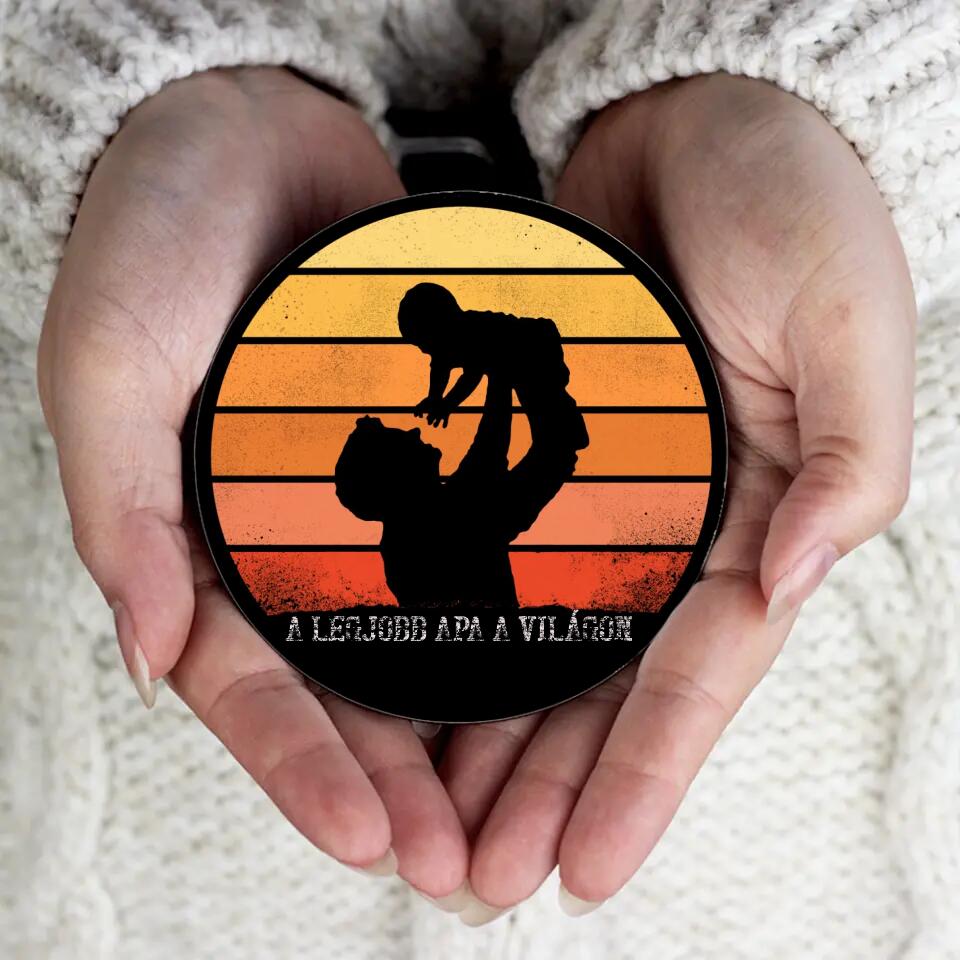 Legjobb Apa a világon hűtőmágnes - Bogreguru