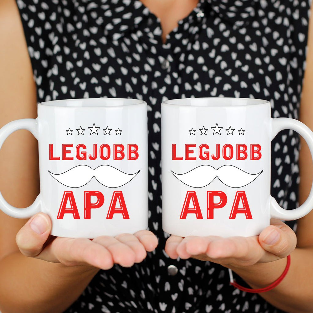 Legjobb apa feliratos bögre - Bogreguru