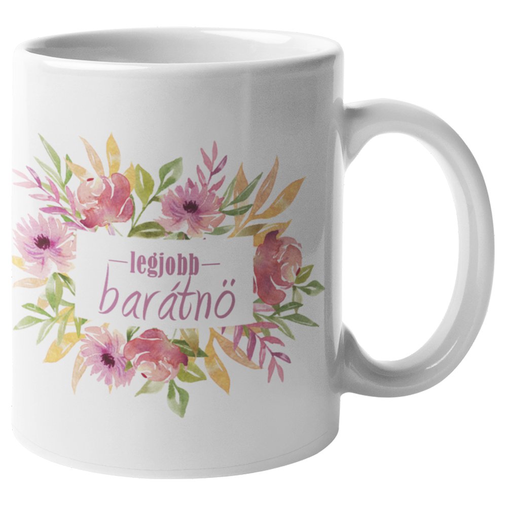 Legjobb Barátnő feliratos bögre - Bogreguru