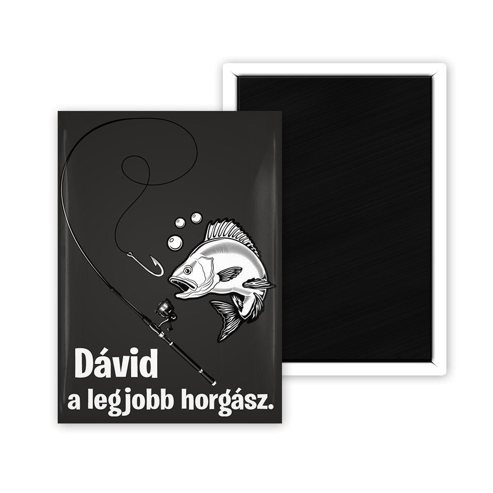 Legjobb horgász hűtőmágnes - Bogreguru