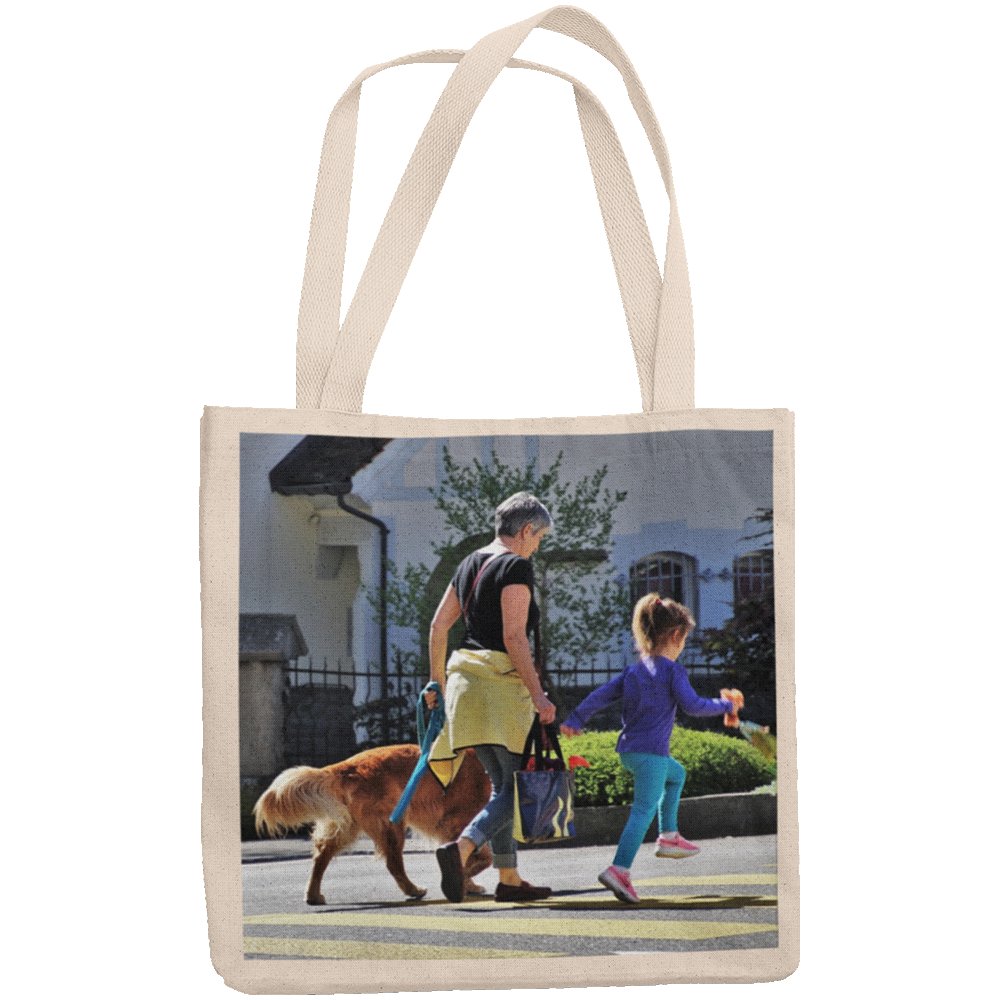 Legjobb mama vászontáska egyedi fényképpel és felirattal 1 - Bogreguru