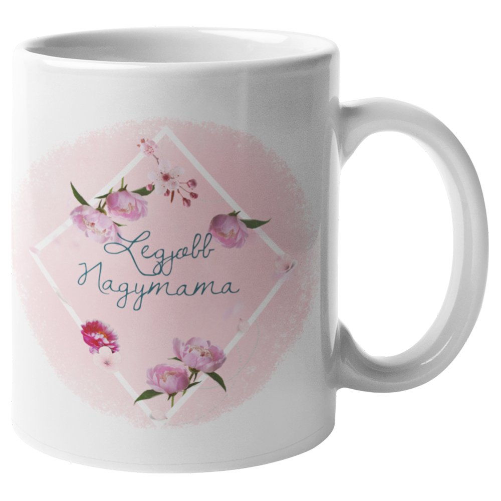 Legjobb Nagymama feliratos bögre - Bogreguru