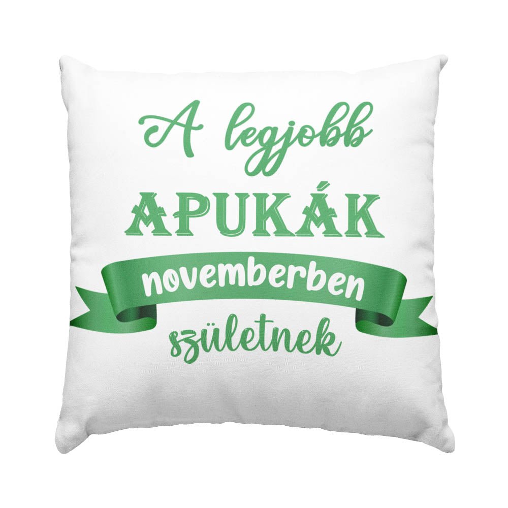 Legjobb papa születésnapi párna - Bogreguru