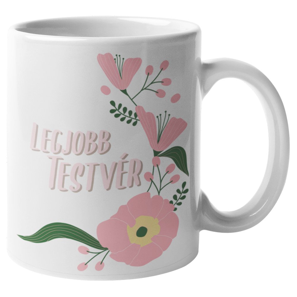 Legjobb Testvér feliratos bögre 2 - Bogreguru