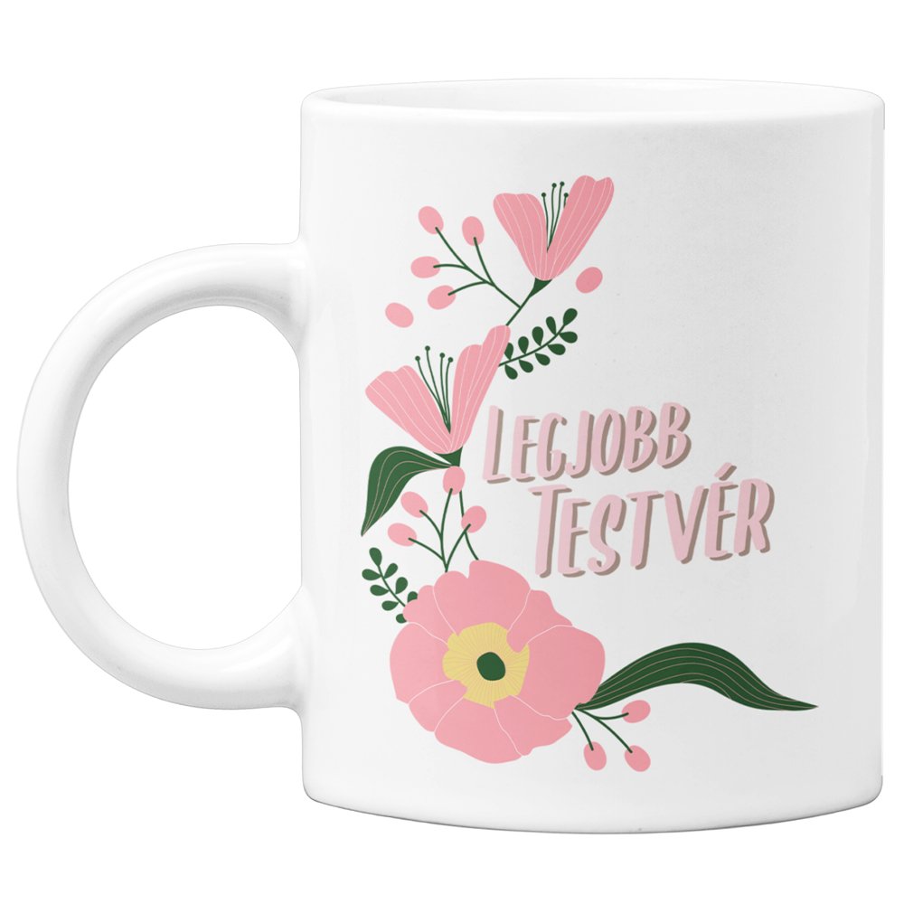 Legjobb Testvér feliratos bögre 2 - Bogreguru