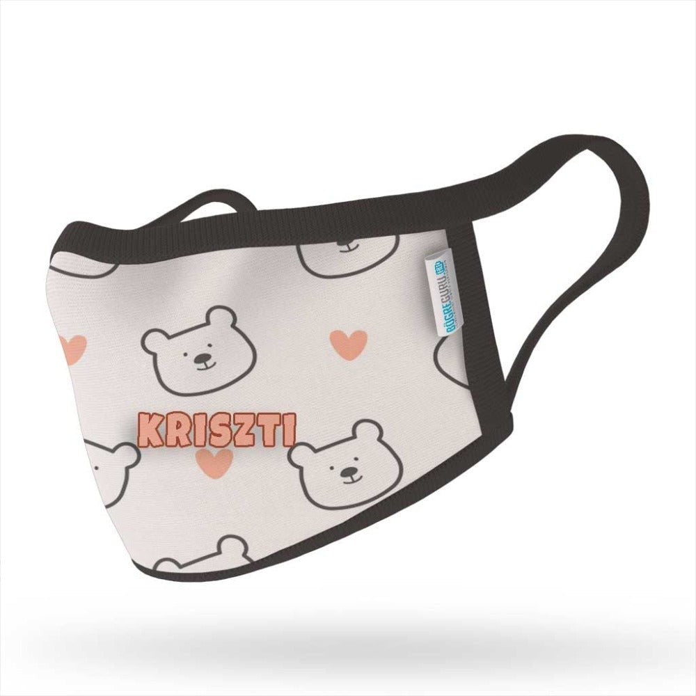 Mackós maszk egyedi neves - Bogreguru