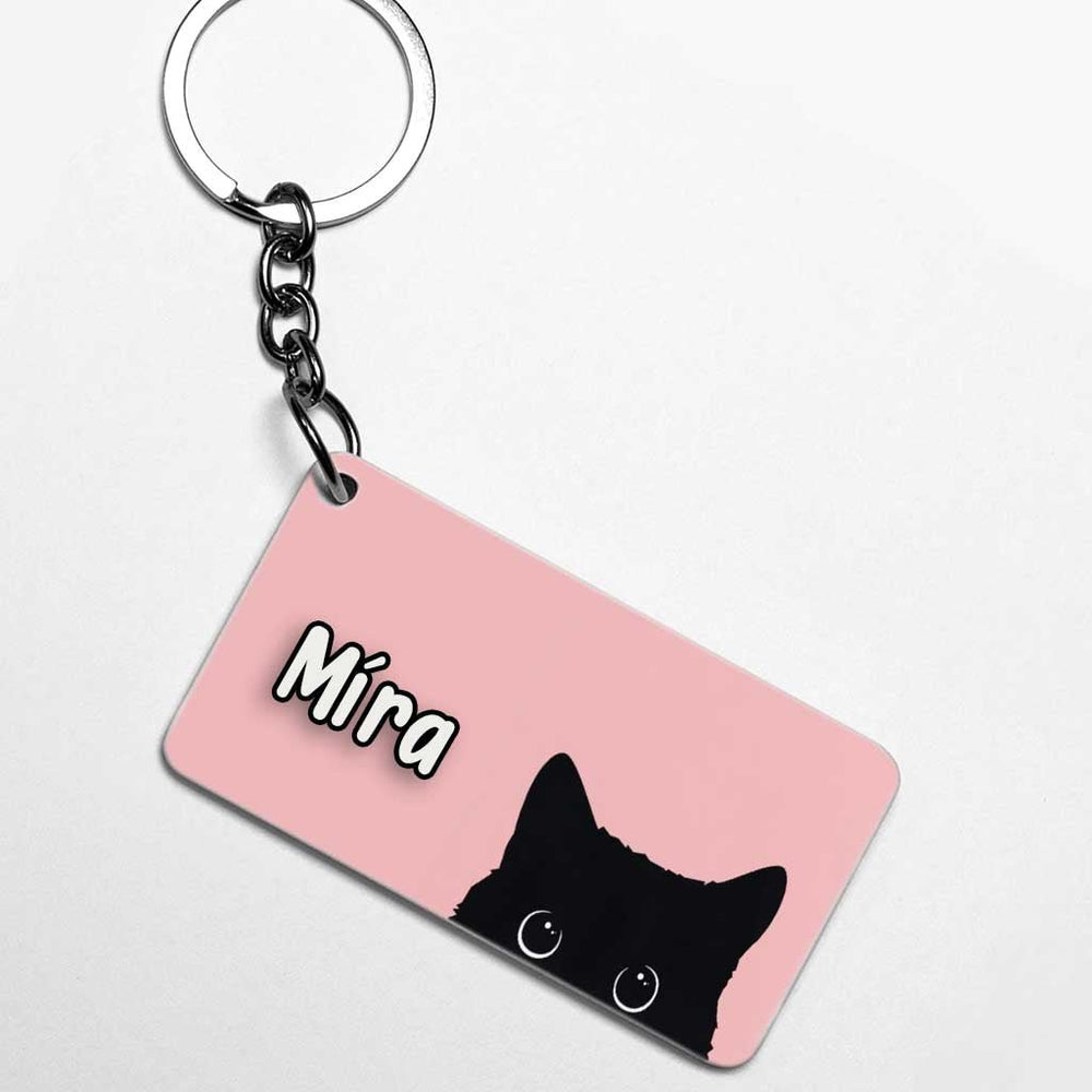 Macskás kulcstartó - Bogreguru