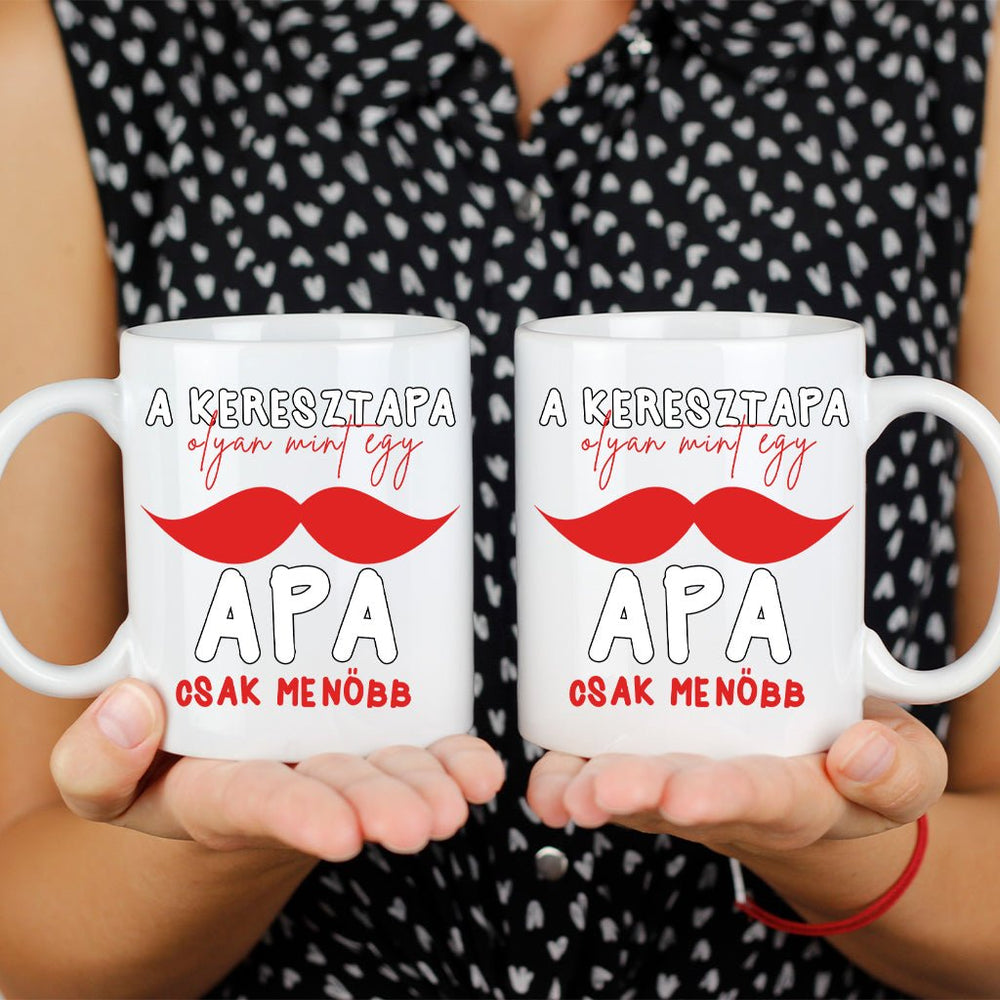 Menő keresztapa bögre - Bogreguru