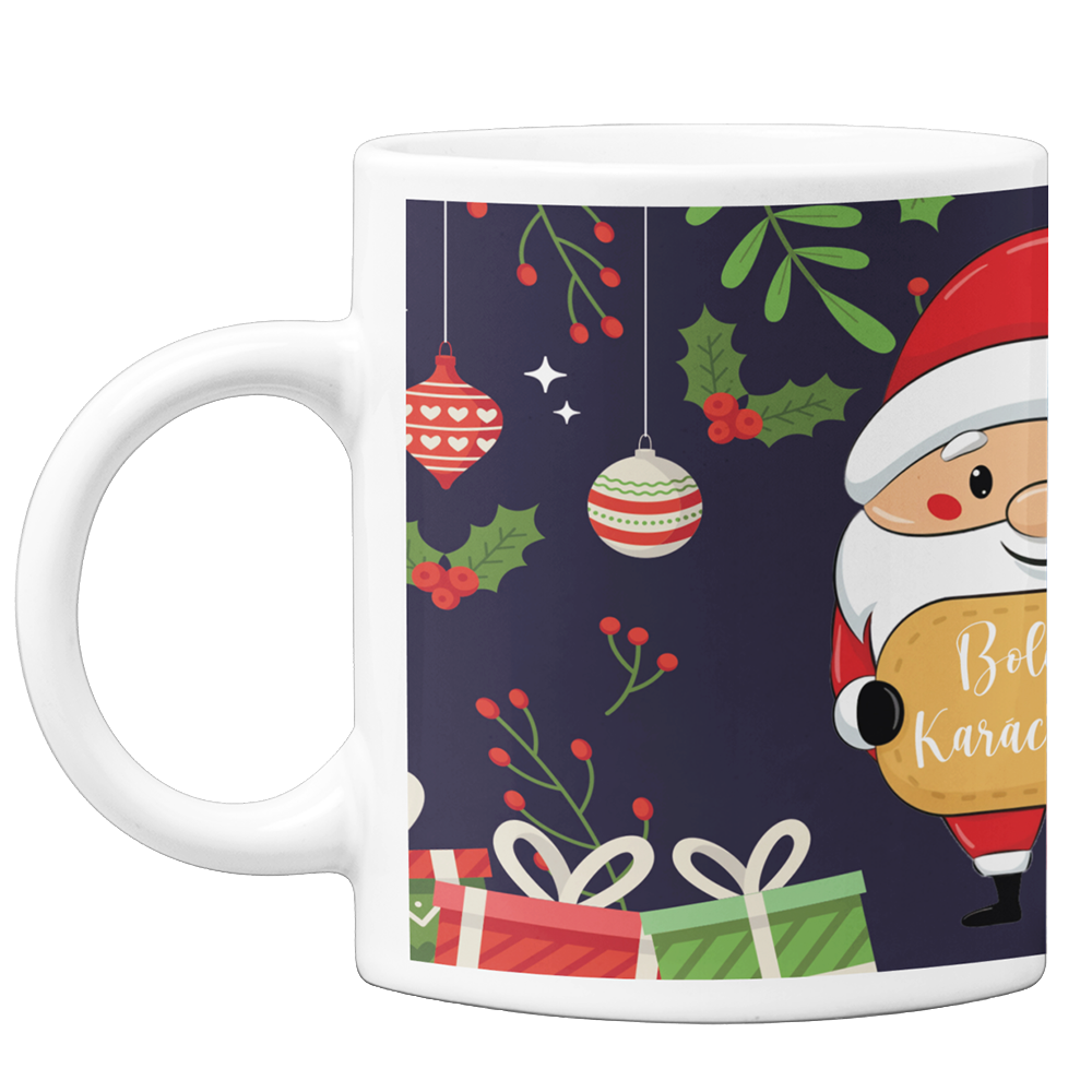 Karácsonyi Mikulásos bögre