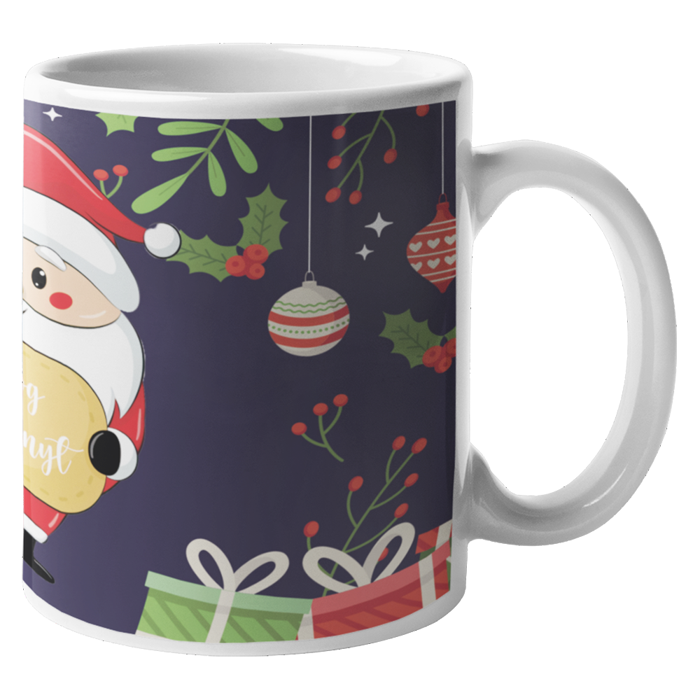 Karácsonyi Mikulásos bögre