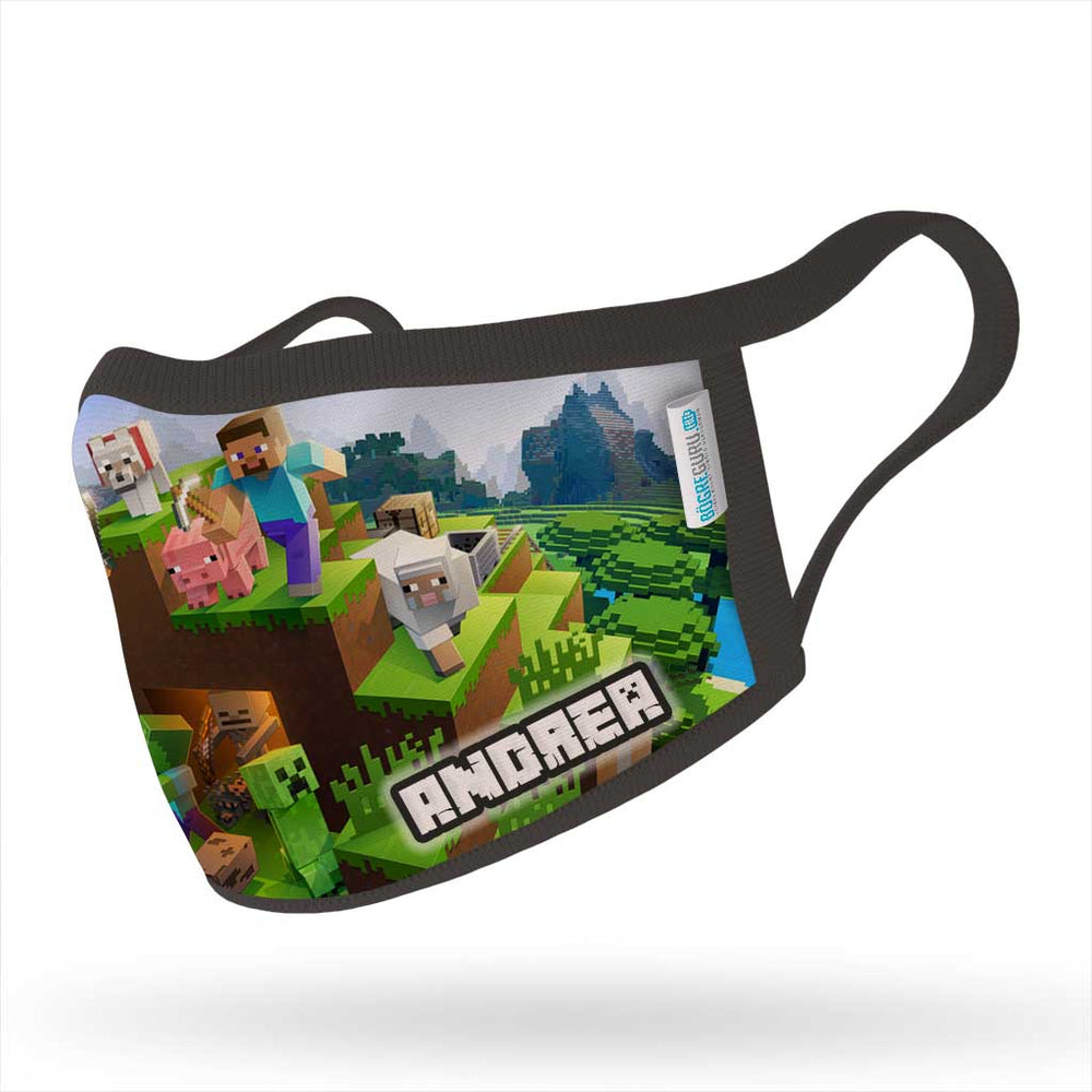 Minecraft arc maszk névvel - Bogreguru