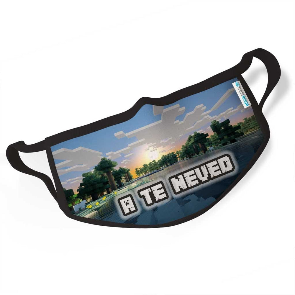 Minecraft gyerek maszk névvel - Bogreguru