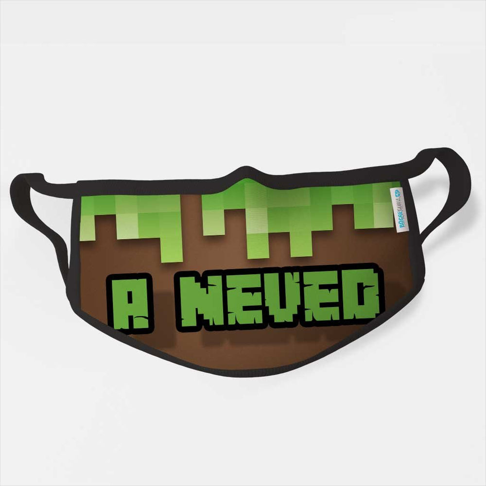 Minecraft maszk egyedi felirattal - Bogreguru