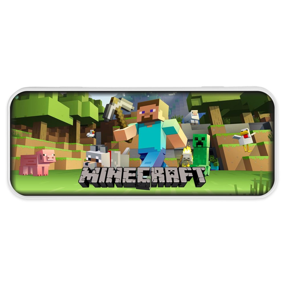 Minecraft mintás fém tolltartó egyedi neves 4 - Bogreguru
