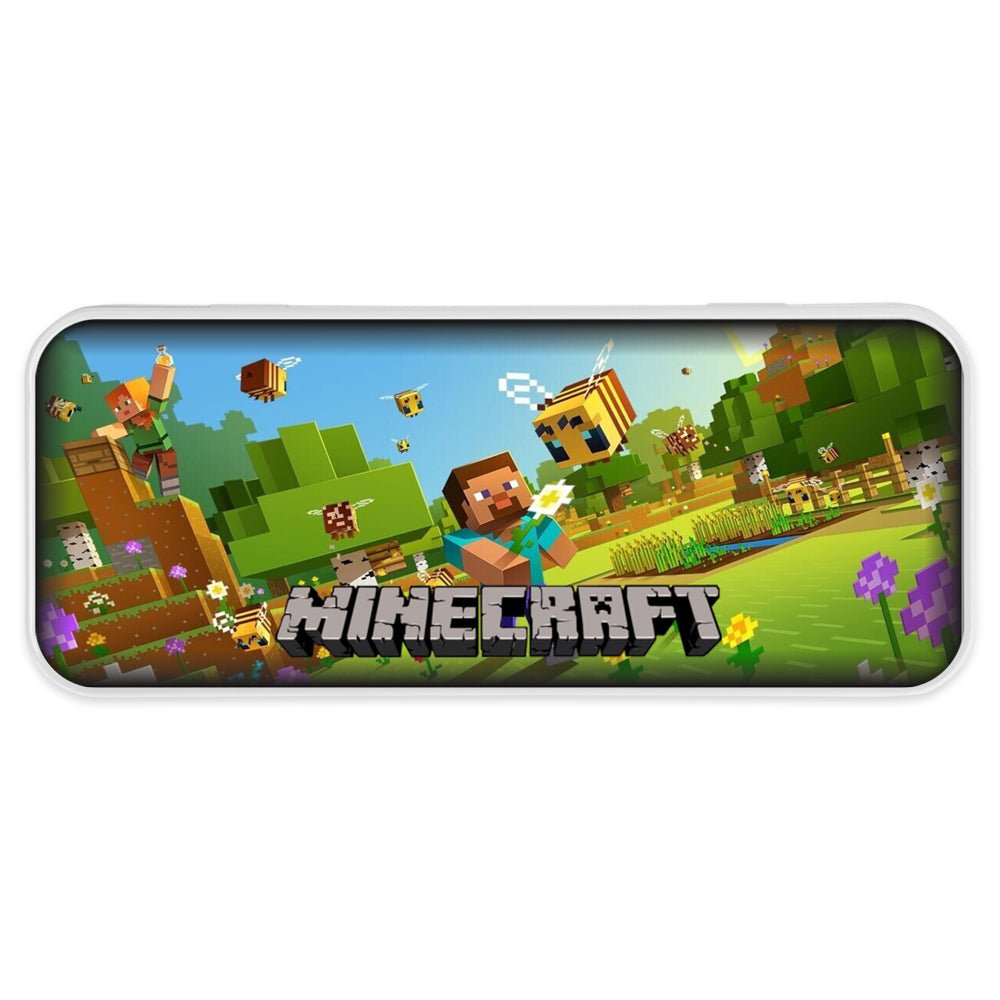 Minecraft mintás fém tolltartó egyedi neves 5 - Bogreguru