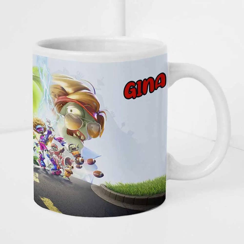 Plants vs. Zombies bögre egyedi névvel 2 - Bogreguru