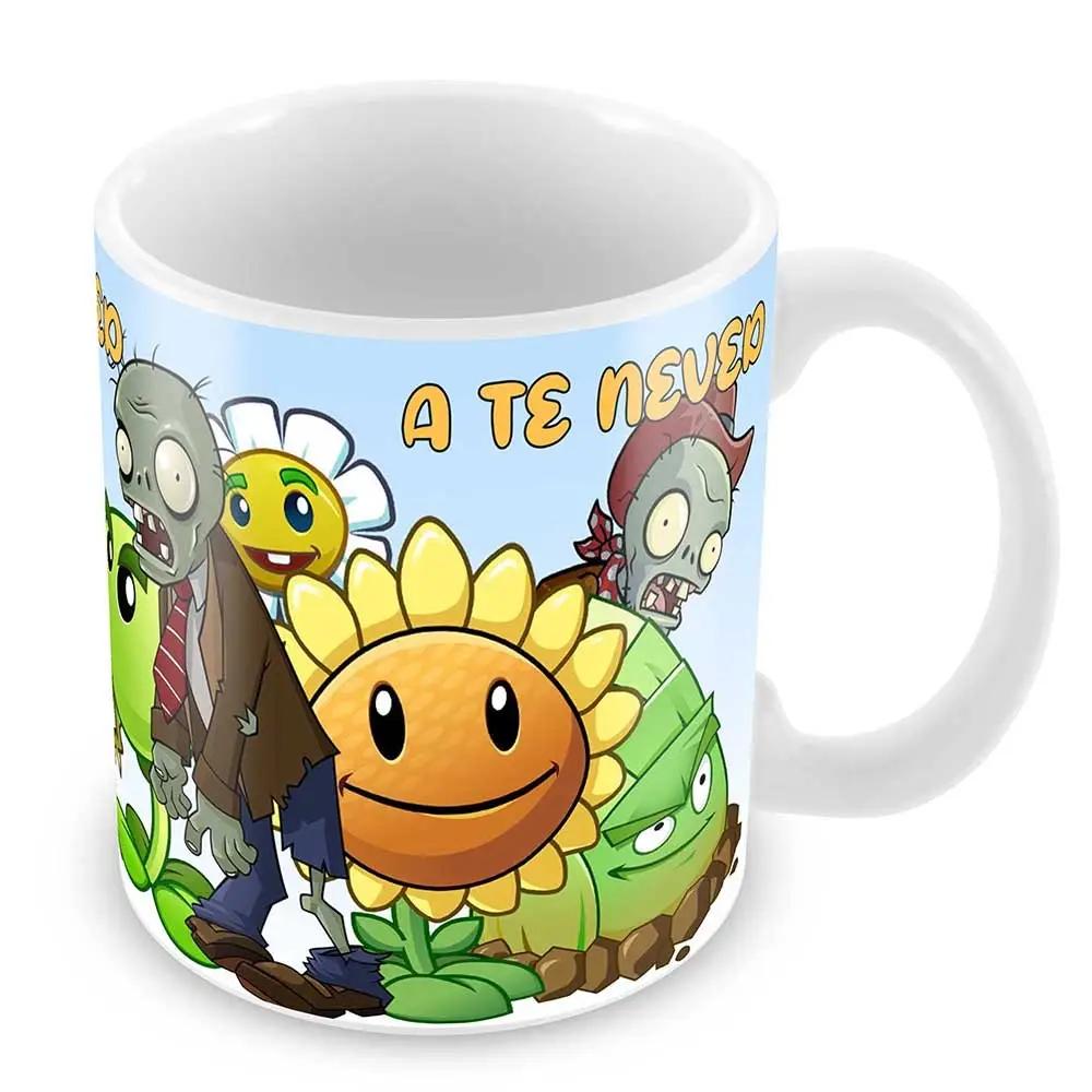 Plants vs. Zombies bögre egyedi névvel - Bogreguru