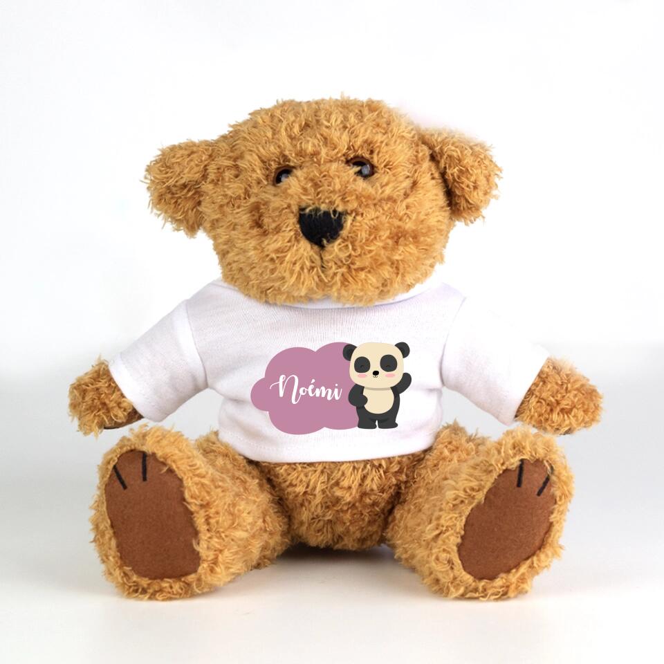 Plüss maci választható állatos pólóban - Bogreguru